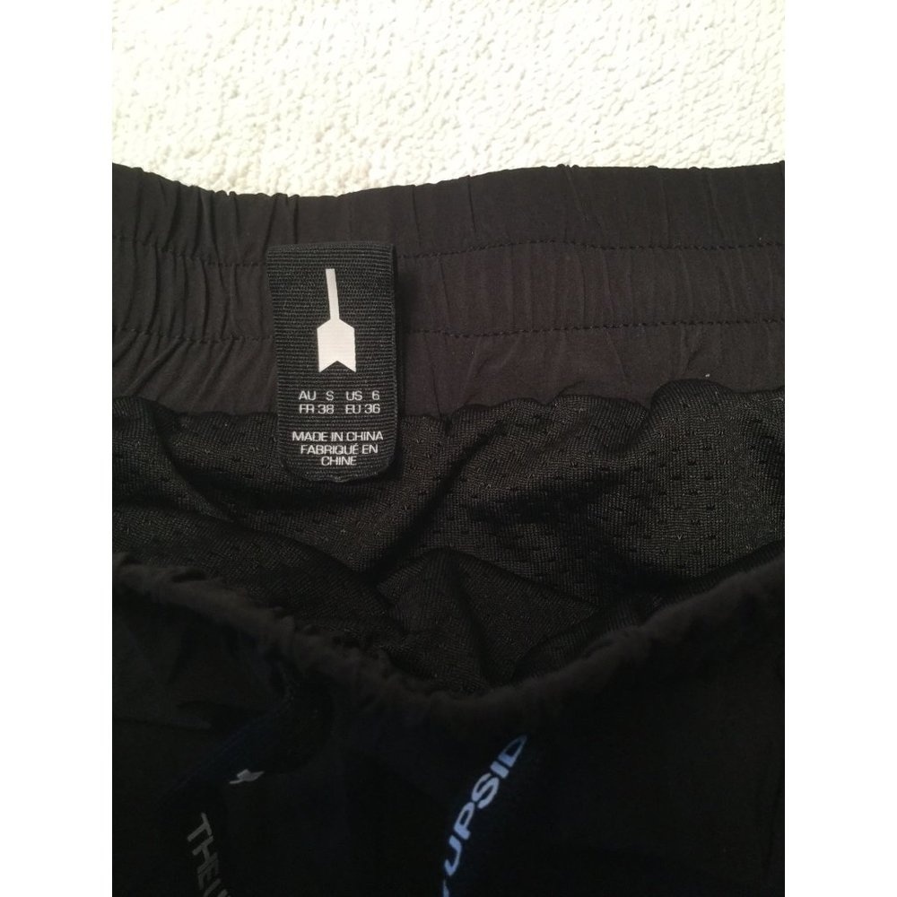 The Upside Performance Black Lined Running Shorts… - image 2
